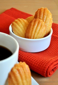 Vanilla madeleines