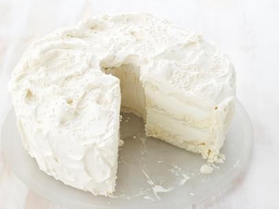 Vanilla malted ice cream cake