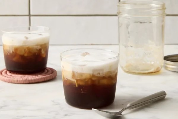 Vanilla maple (oat) shaken espresso