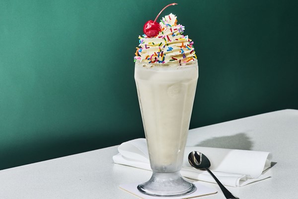 Vanilla milkshake