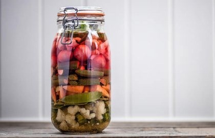 Vanilla pickled vegetables