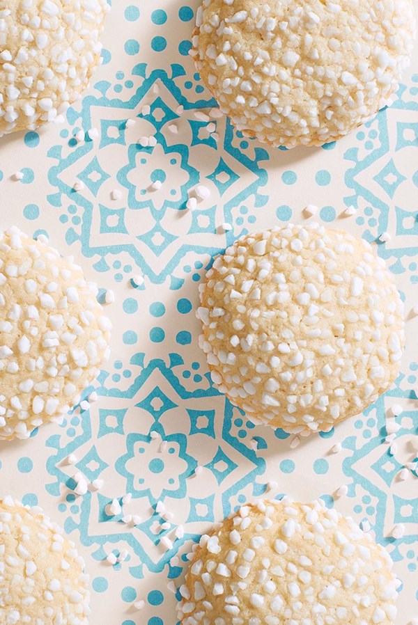 Vanilla polka dots