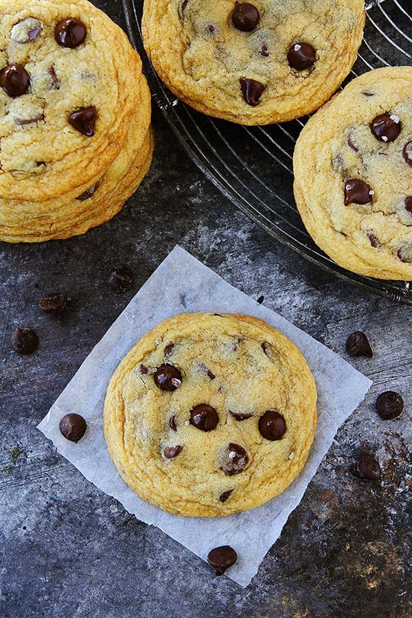 Vanilla pudding chocolate chip cookies