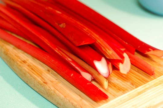 Vanilla rhubarb jam