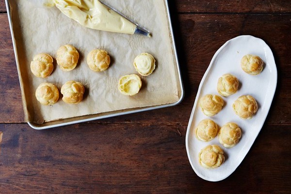 Vanilla rice flour pastry cream
