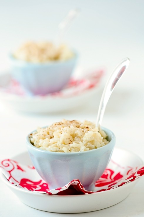 Vanilla rice pudding (Riz au lait vanille)