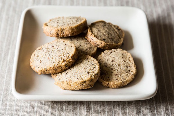 Vanilla rooibos tea cookies
