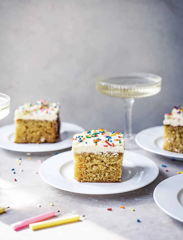 Vanilla sheet cake