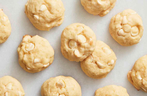 Vanilla white chocolate drops