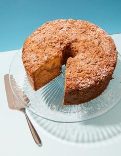Vanilla yogurt coffee cake