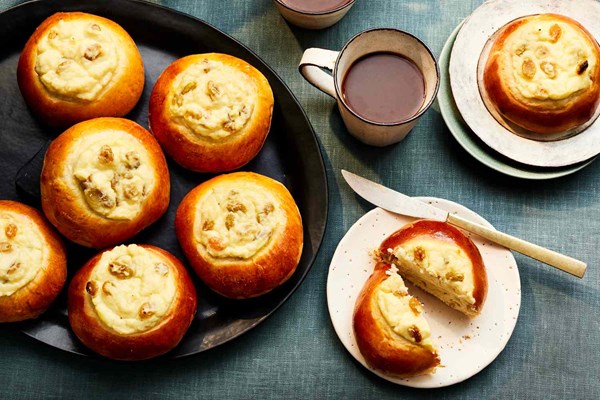 Vatrushky with lemony ricotta