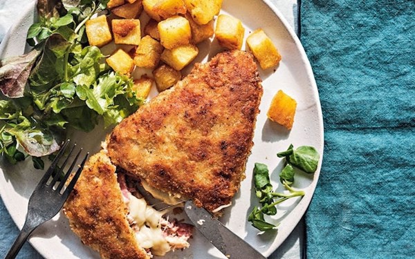 Veal cordon bleu
