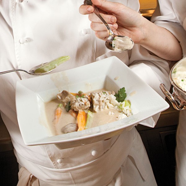 Veal in cream sauce (Blanquette de veau)