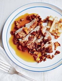 Veal kidneys with mustard sauce (Rognons de veau à la moutarde)