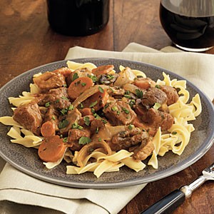 Veal paprikash