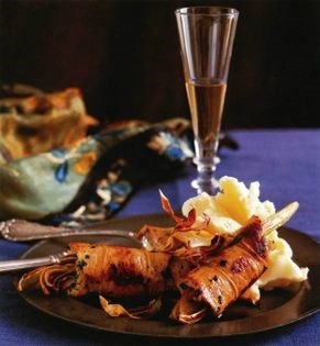 Veal rolls stuffed with artichokes (Involtini di carciofi)