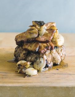 Veal rump with smoky bacon (Quasi au lard fumé)