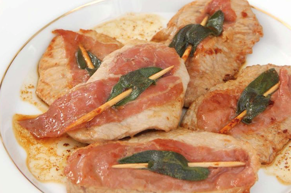 Veal saltimbocca