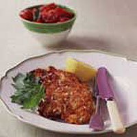 Veal with Parmesan breadcrumbs