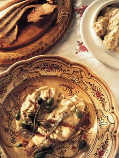 Veal with tuna, caper and anchovy mayonnaise (Vitello tonnato)