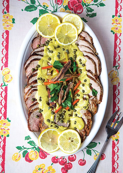 Veal with tuna-caper sauce (Vitello tonnato)