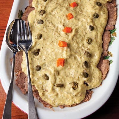 Veal with tuna-caper sauce (Vitello tonnato)