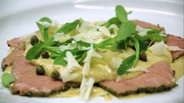 Veal with tuna sauce (Vitello tonnato)
