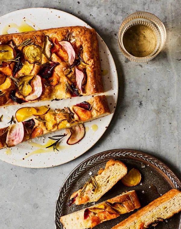 Veg box focaccia
