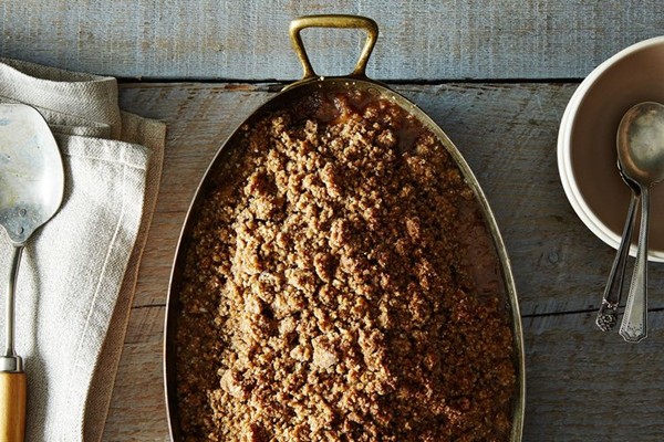 Vegan apple crisp