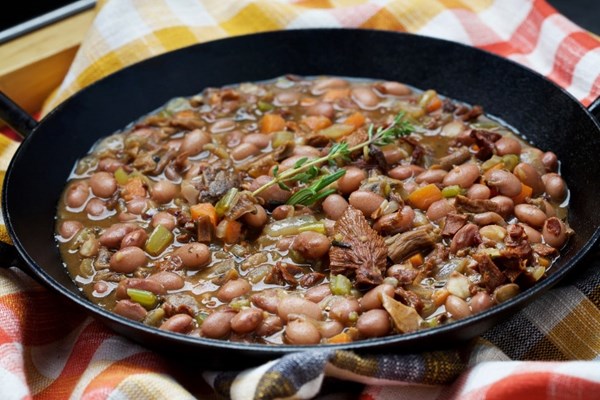 Vegan beans and gravy