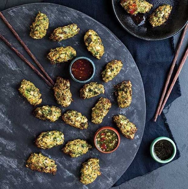 Vegan broccoli bites
