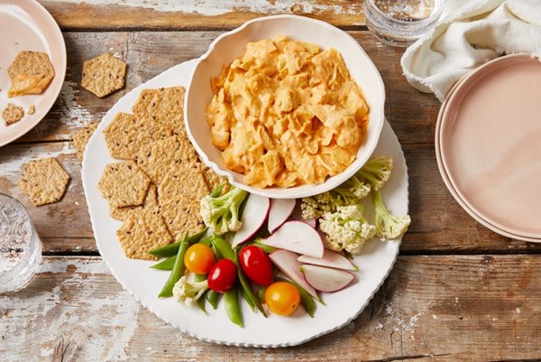 Vegan Buffalo chicken dip 