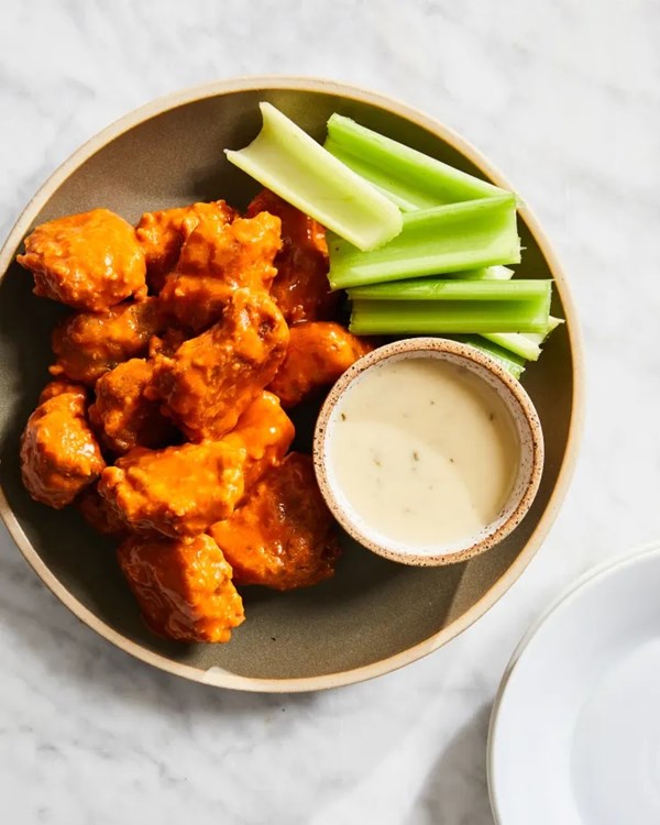 Vegan Buffalo wings