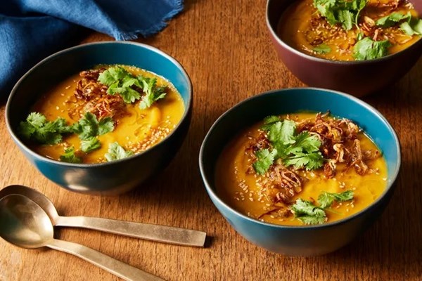 Vegan butternut squash soup