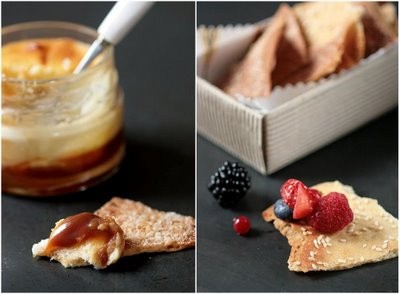 Vegan caramel cheesecake in a jar