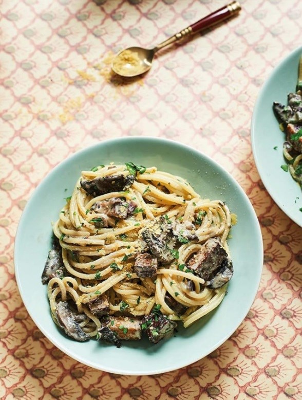 Vegan carbonara