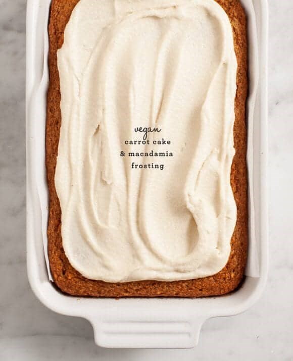 Vegan carrot cake