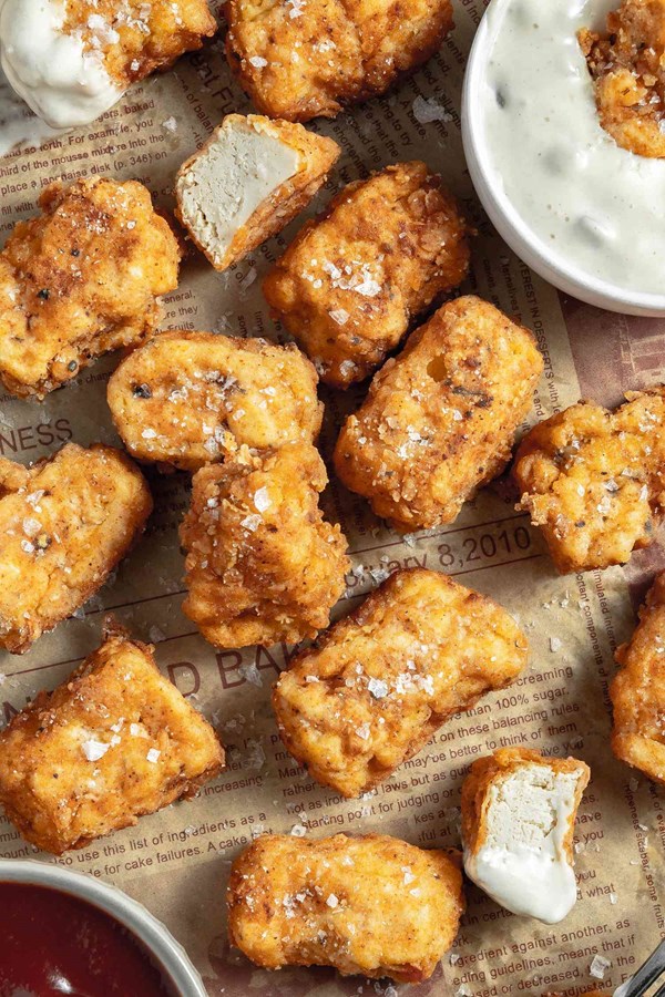 Vegan chicken nuggets