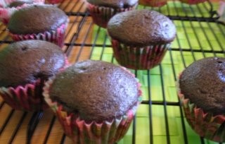 Vegan chocolate cupcakes