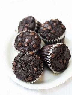 Vegan chocolate muffins