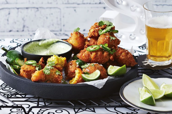 Vegan corn fritters