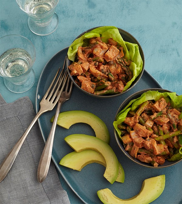 Vegan crab Louis