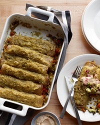 Vegan enchiladas