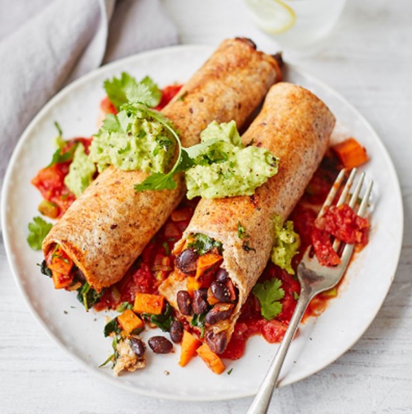 Vegan enchiladas