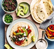 Vegan fajitas