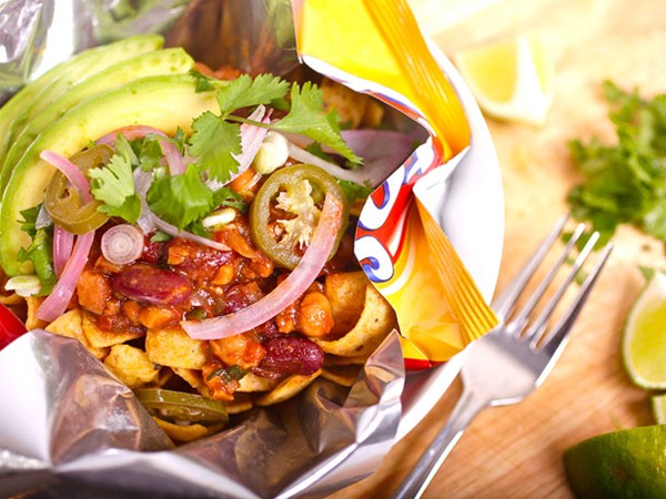 Vegan frito pie