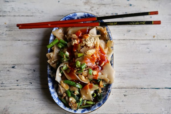 Vegan gluten-free pad Thai