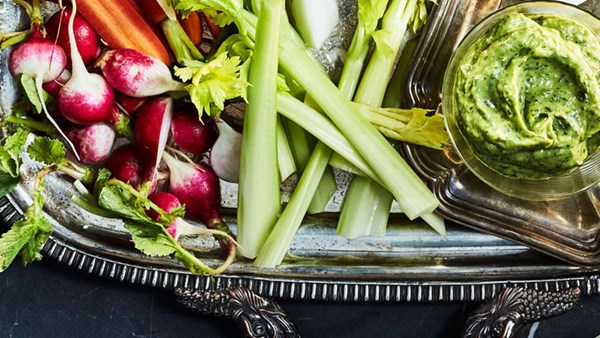 Vegan green-goddess dip