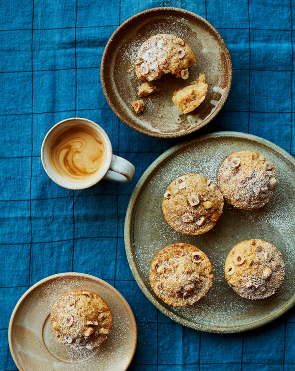Vegan hazelnut financiers