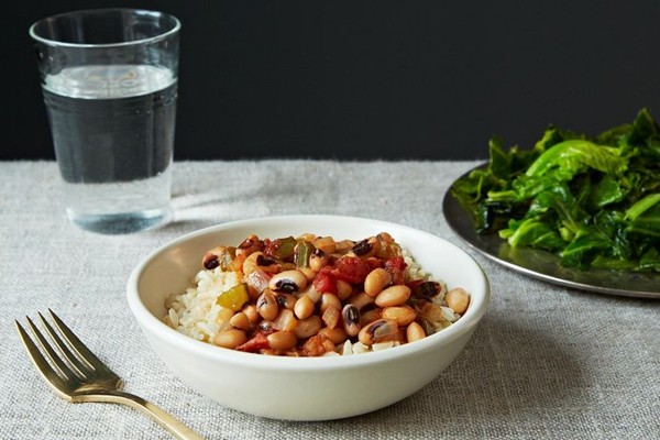 Vegan hoppin' John